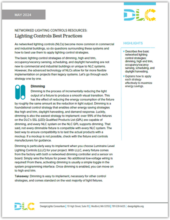 Lighting Controls Best Practices