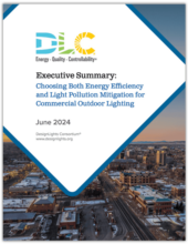 Executive Summary: Choosing Both Energy Efficiency and Light Pollution Mitigation for Commercial Outdoor Lighting