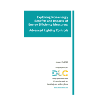 report cover for advanced lighting controls report